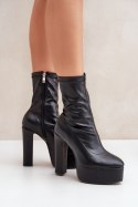 Botki Model Tennira C-243 Black 
