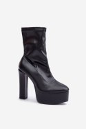 Botki Model Tennira C-243 Black 