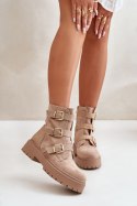 Botki Model Tiaeliana HB-276 Beige 