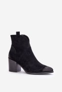 Botki Model Vinceza 58345 Black 