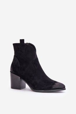 Botki Model Vinceza 58345 Black 