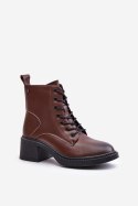 Botki Model Vinceza 66722 Brown 