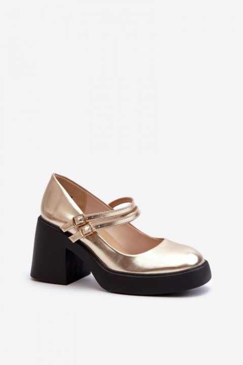 Czółenka Model Halmina M381 Gold Czółenka Model Halmina M381 Gold