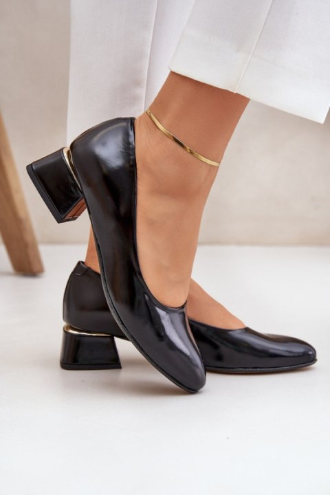 Czółenka Model Lewski 3118 Black Czółenka Model Lewski 3118 Black