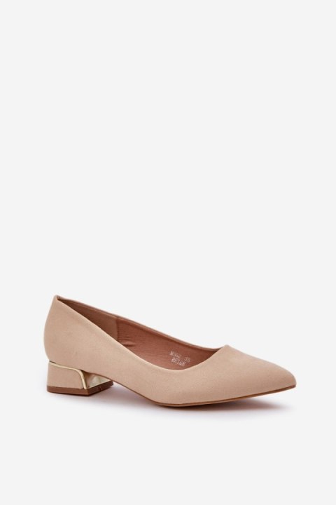Czółenka Model Terilara M362 Beige Czółenka Model Terilara M362 Beige