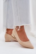 Czółenka Model Terilara M362 Beige 