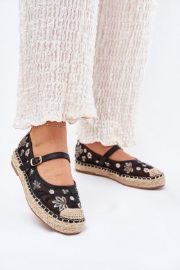 Espadryle Model Laxisa C-797 Black 