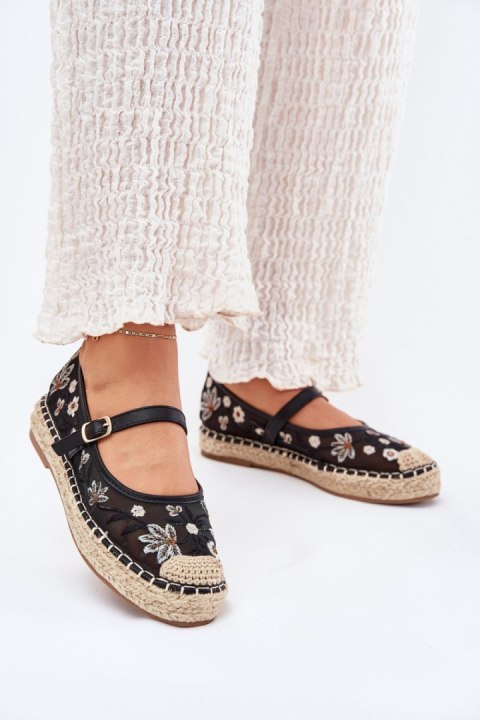 Espadryle Model Laxisa C-797 Black 