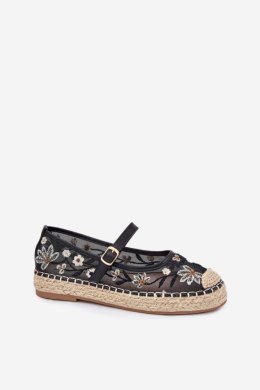 Espadryle Model Laxisa C-797 Black 