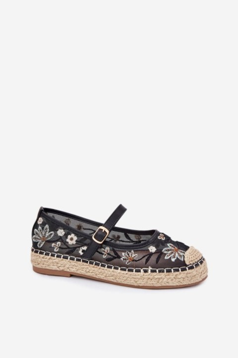 Espadryle Model Laxisa C-797 Black Espadryle Model Laxisa C-797 Black