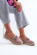 Mokasyny Model DA TW101 Dirty Pink 