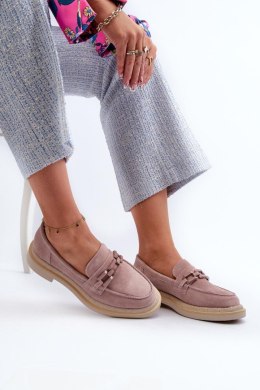 Mokasyny Model DA TW101 Dirty Pink 
