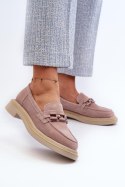 Mokasyny Model DA TW101 Dirty Pink 