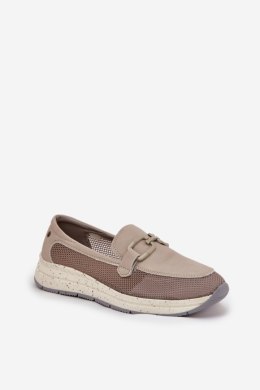 Mokasyny Model DA TW210 Grey 