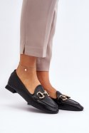 Mokasyny Model Iluvana FF-33 Black 