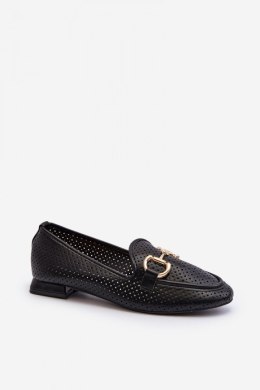 Mokasyny Model Iluvana FF-33 Black 