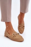 Mokasyny Model Iluvana FF-33 Camel 