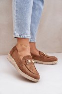 Mokasyny Model Lainer C-426 Brown 