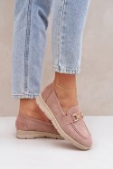 Mokasyny Model Lainer C-426 Pink 