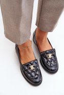 Mokasyny Model Laura Messi 2927 Black 