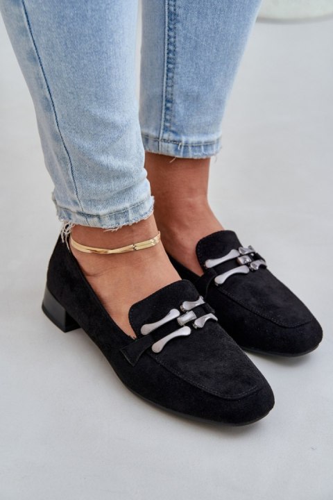 Mokasyny Model Pillitha ASA268-4 Black 