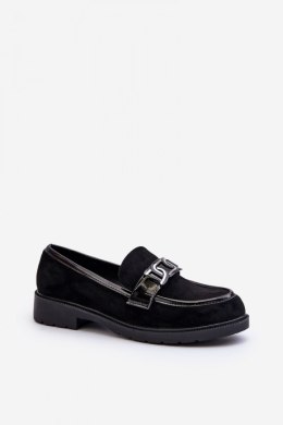 Mokasyny Model S.Barski HY3350A Black 