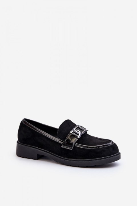 Mokasyny Model S.Barski HY3350A Black Mokasyny Model S.Barski HY3350A Black
