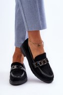 Mokasyny Model S.Barski HY3350A Black 