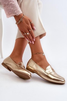 Mokasyny Model Sylvaine 24PB98-6990 Gold 
