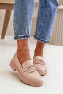 Mokasyny Model Tialorae W-16 Beige 
