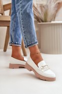 Mokasyny Model Tialorae W-16 White 