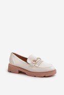 Mokasyny Model Tialorae W-16 White 