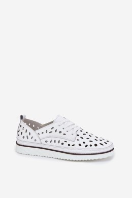 Półbuty Model S.Barski LR51-610 White 