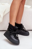 Śniegowce Model Aziara 8933 Black 