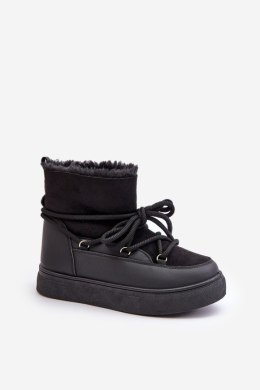 Śniegowce Model Aziara 8933 Black 