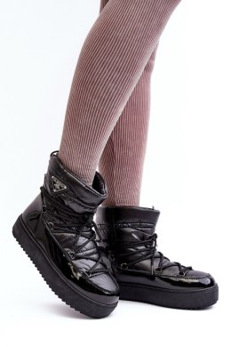 Śniegowce Model Fleure NB606 Black 