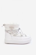 Śniegowce Model Fleure NB606 White 