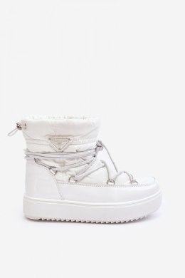 Śniegowce Model Fleure NB606 White 