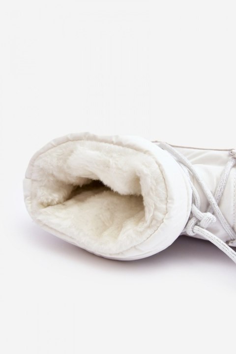 Śniegowce Model Fleure NB606 White Śniegowce Model Fleure NB606 White
