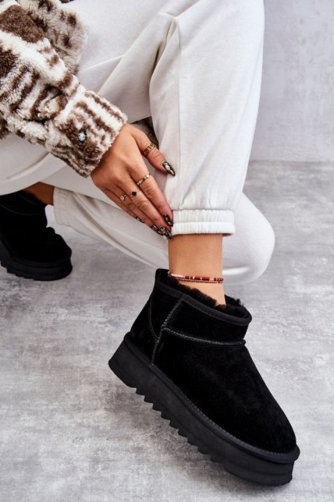 Śniegowce Model Nucca W5828 Black Śniegowce Model Nucca W5828 Black