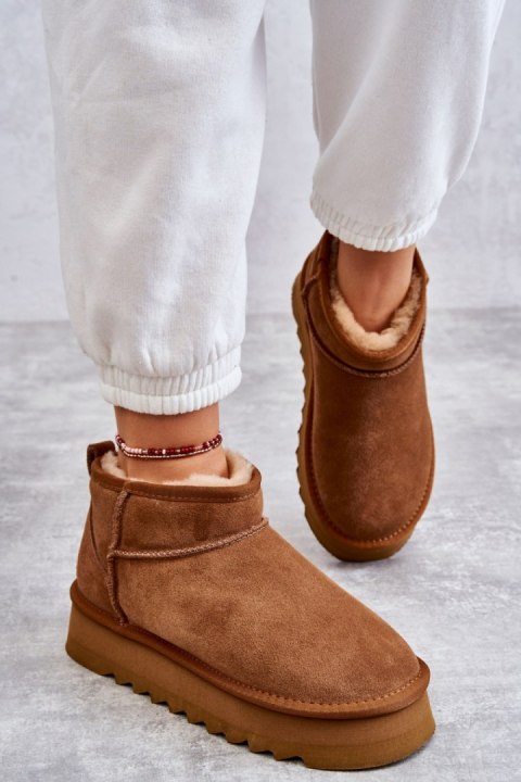 Śniegowce Model Nucca W5828 Camel 