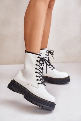 Workery damskie Model Naleli 24BT26-7403 White