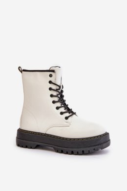 Workery damskie Model Naleli 24BT26-7403 White