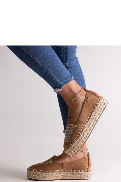 Brązowe espadryle Big Star JJ274892 - Solea Brązowe espadryle Big Star JJ274892 - Solea