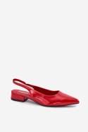 Baleriny damskie  Model Testori UC-170 Red 