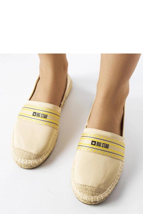 Beżowe espadryle Big Star LL274895 - Solea Beżowe espadryle Big Star LL274895 - Solea