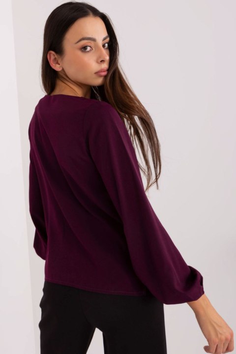 Bluzka damska Model LK-BZ-506673.36 Dark Violet - Lakerta Bluzka damska Model LK-BZ-506673.36 Dark Violet - Lakerta