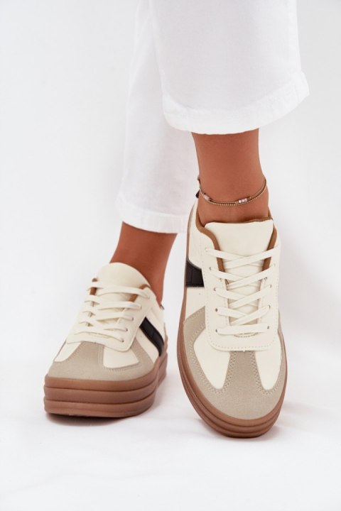 Sneakersy damskie Model Sivirae X3032 Beige Sneakersy damskie Model Sivirae X3032 Beige