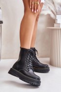 Workery damskie Model Naleli 24BT26-7403 Black