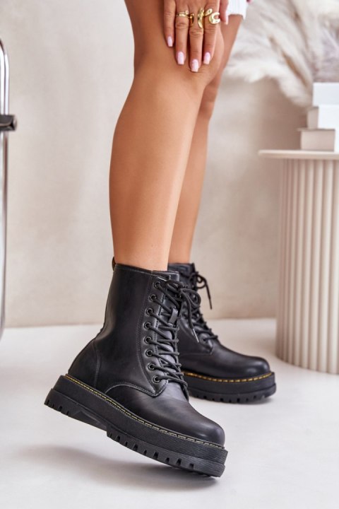 Workery damskie Model Naleli 24BT26-7403 Black